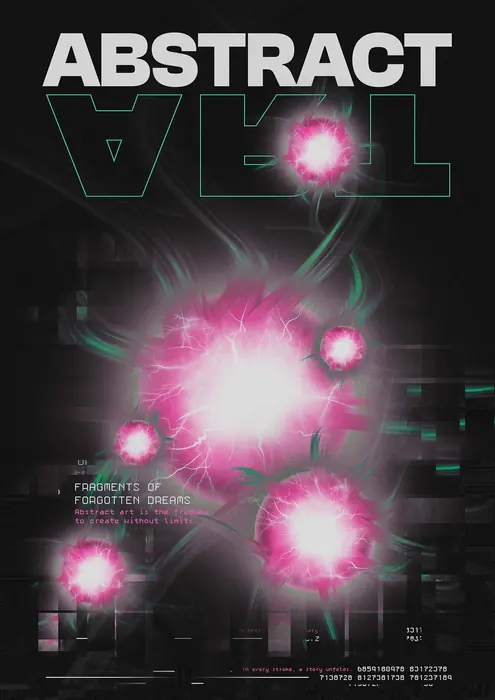 Poster „Abstract“