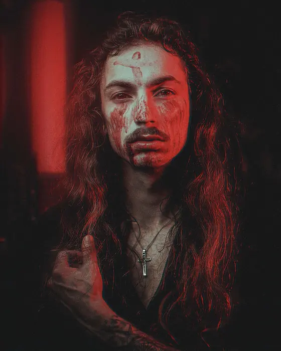 Poster „Vampir-Portrait“