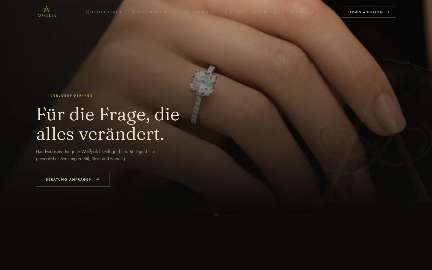Unterseite Verlobungsringe